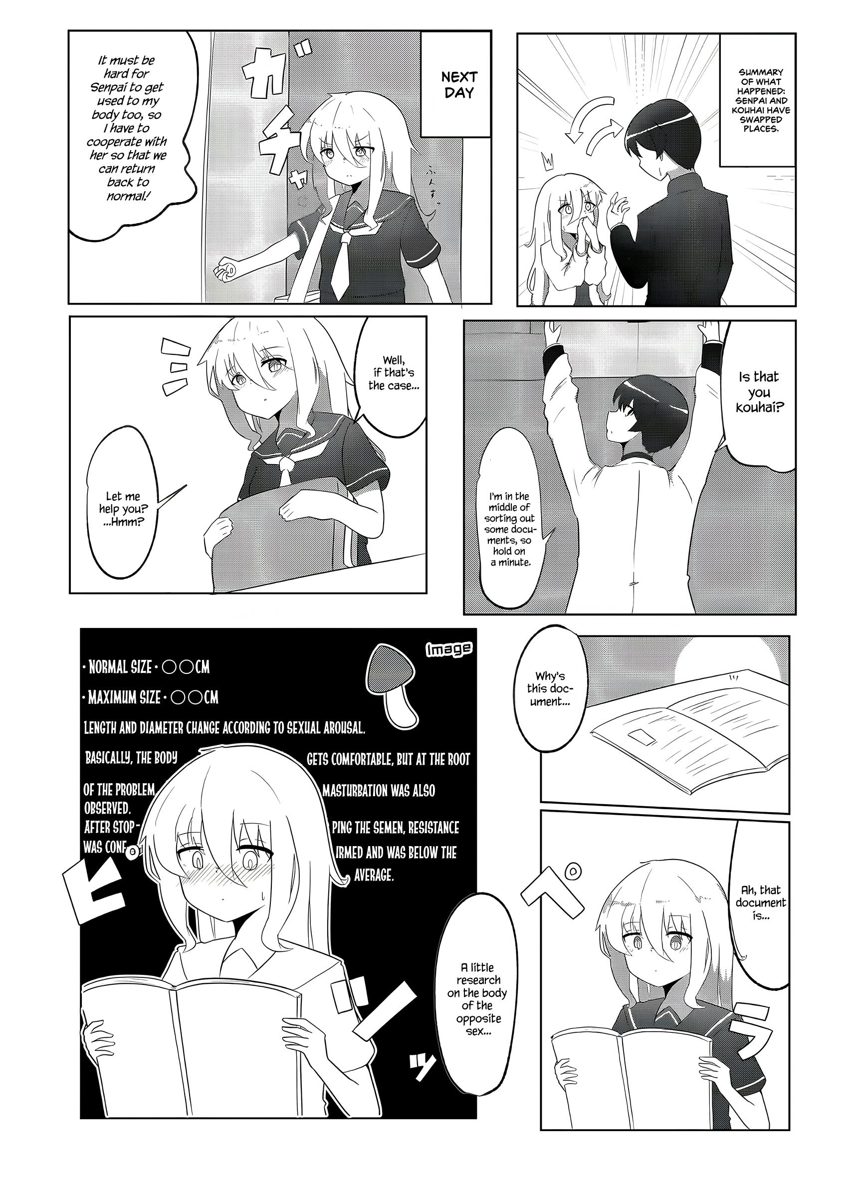 Swapped Senpai And Kouhai - chapter 5 - #1