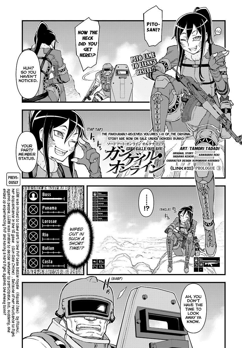 Sword Art Online Alternative - Gun Gale Online - chapter 3 - #1