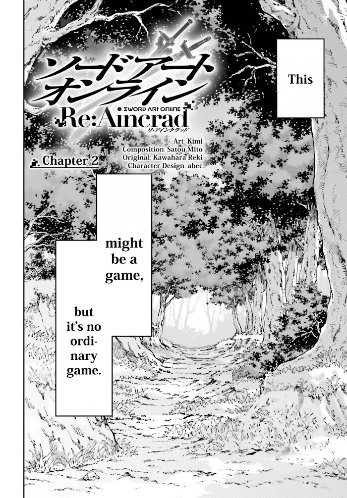 Sword Art Online - Re: Aincrad - chapter 2 - #2