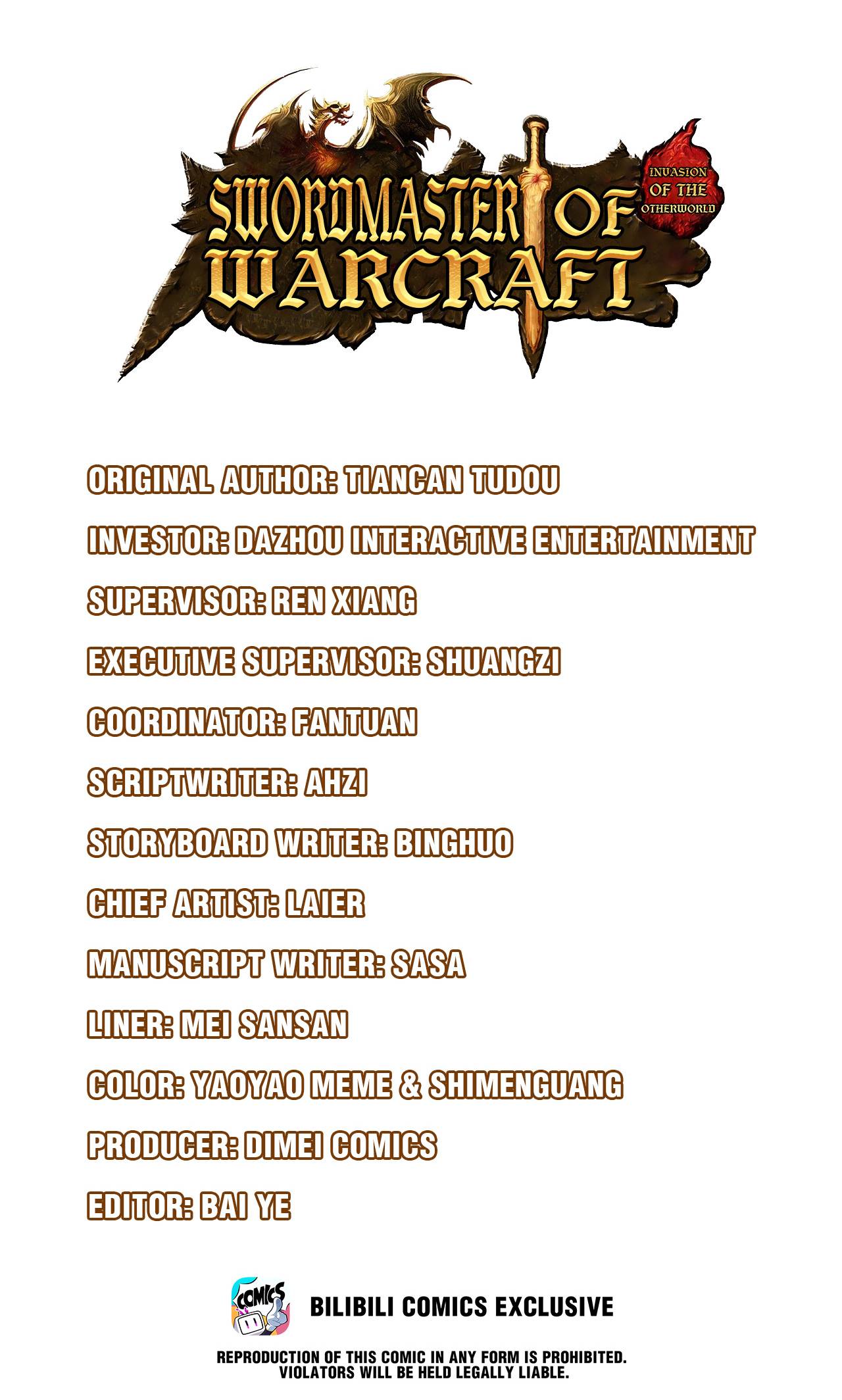 Swordmaster Of Warcraft: Invasion Of The Otherworld - chapter 113 - #1