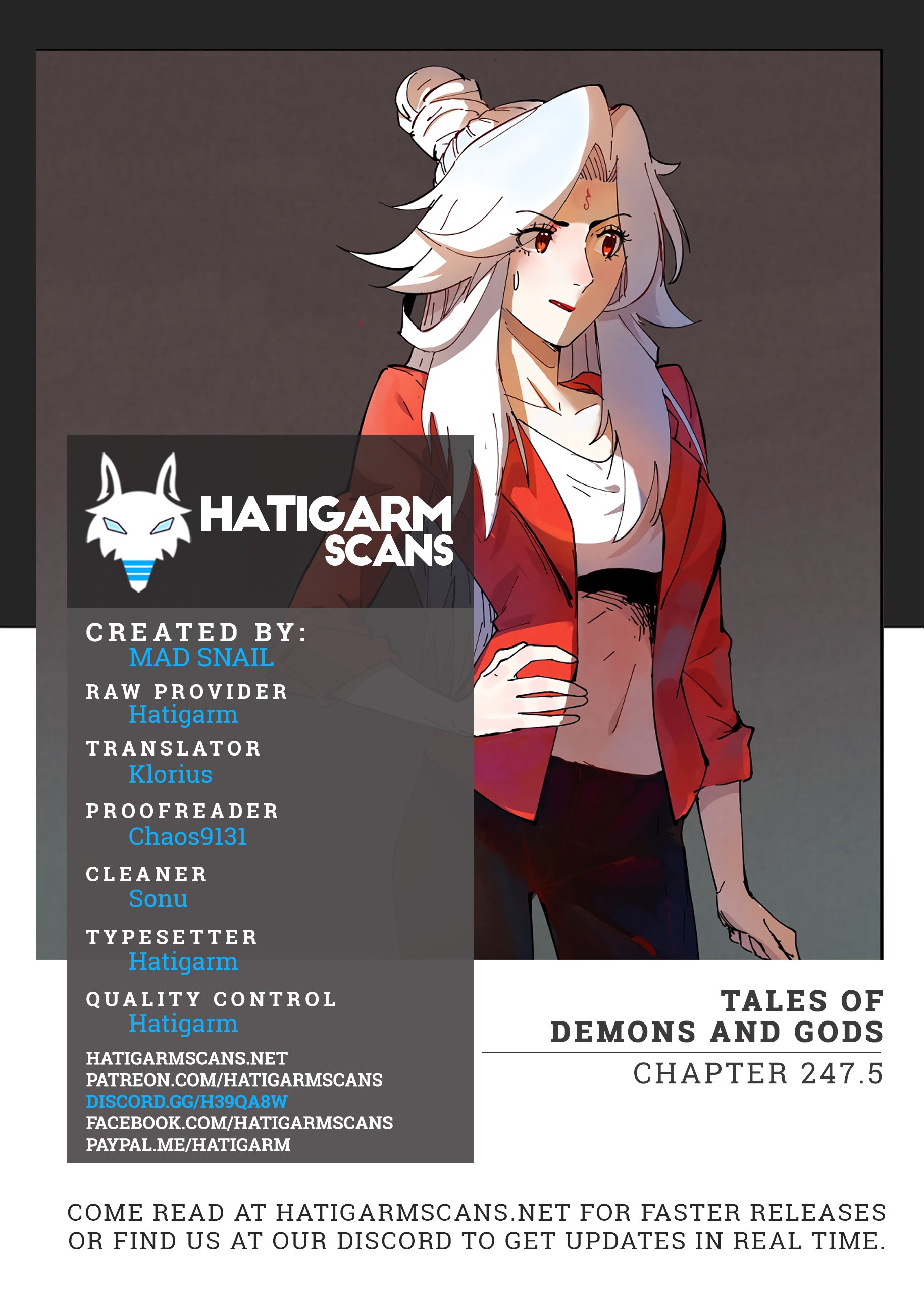 Tales of Demons and Gods - chapter 247.5 - #1