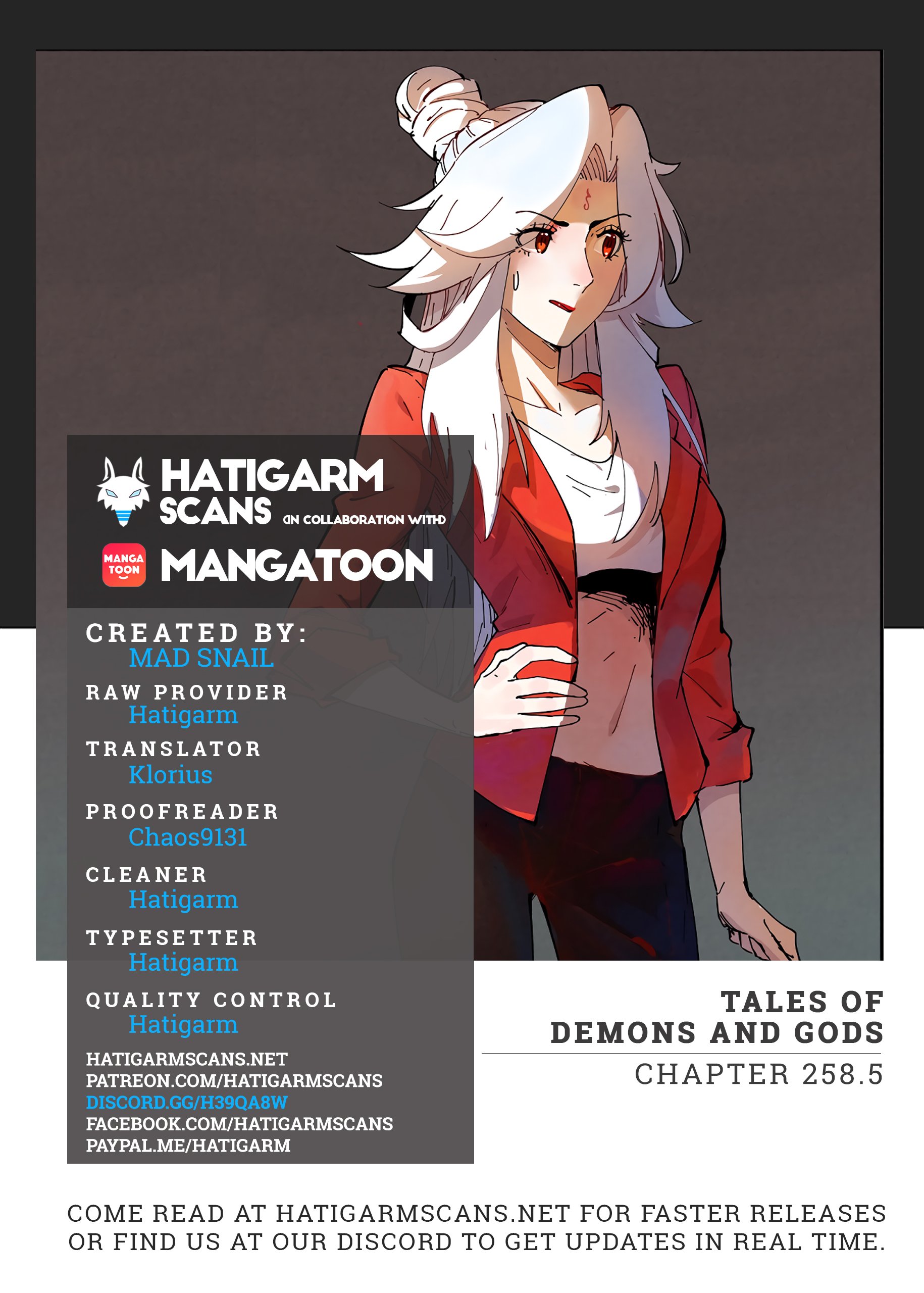 Tales of Demons and Gods Manhua - chapter 258.5 - #1