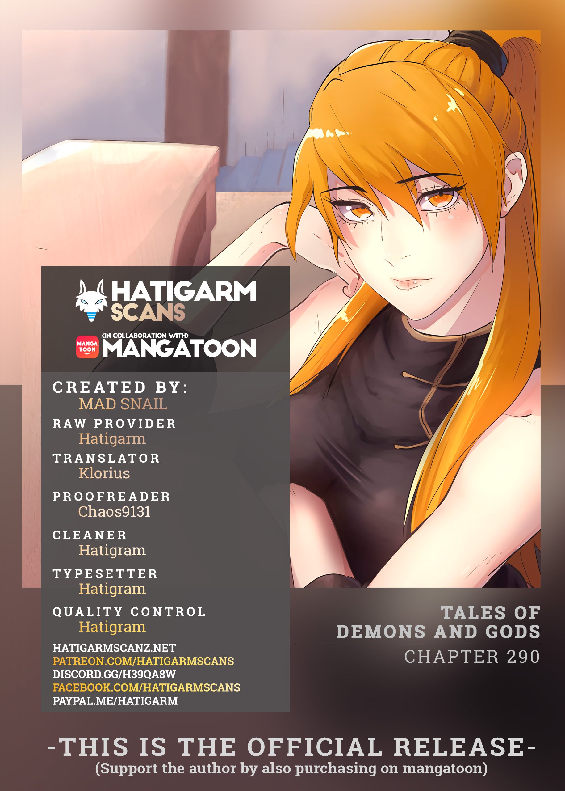 Tales of Demons and Gods - chapter 290 - #1