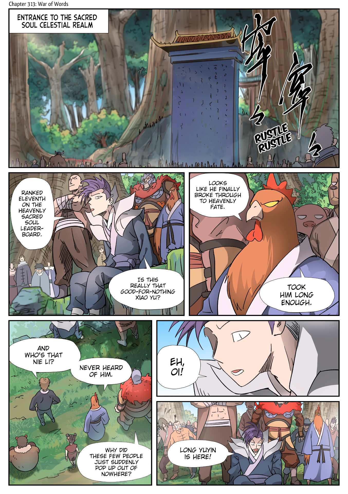Tales of Demons and Gods Manhua - chapter 313 - #1