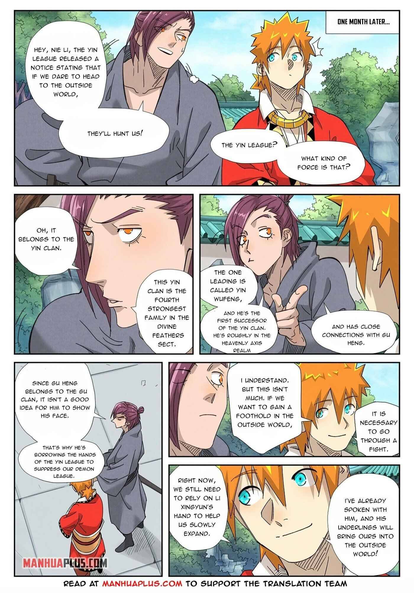 Tales of Demons and Gods Manhua - chapter 353.5 - #6