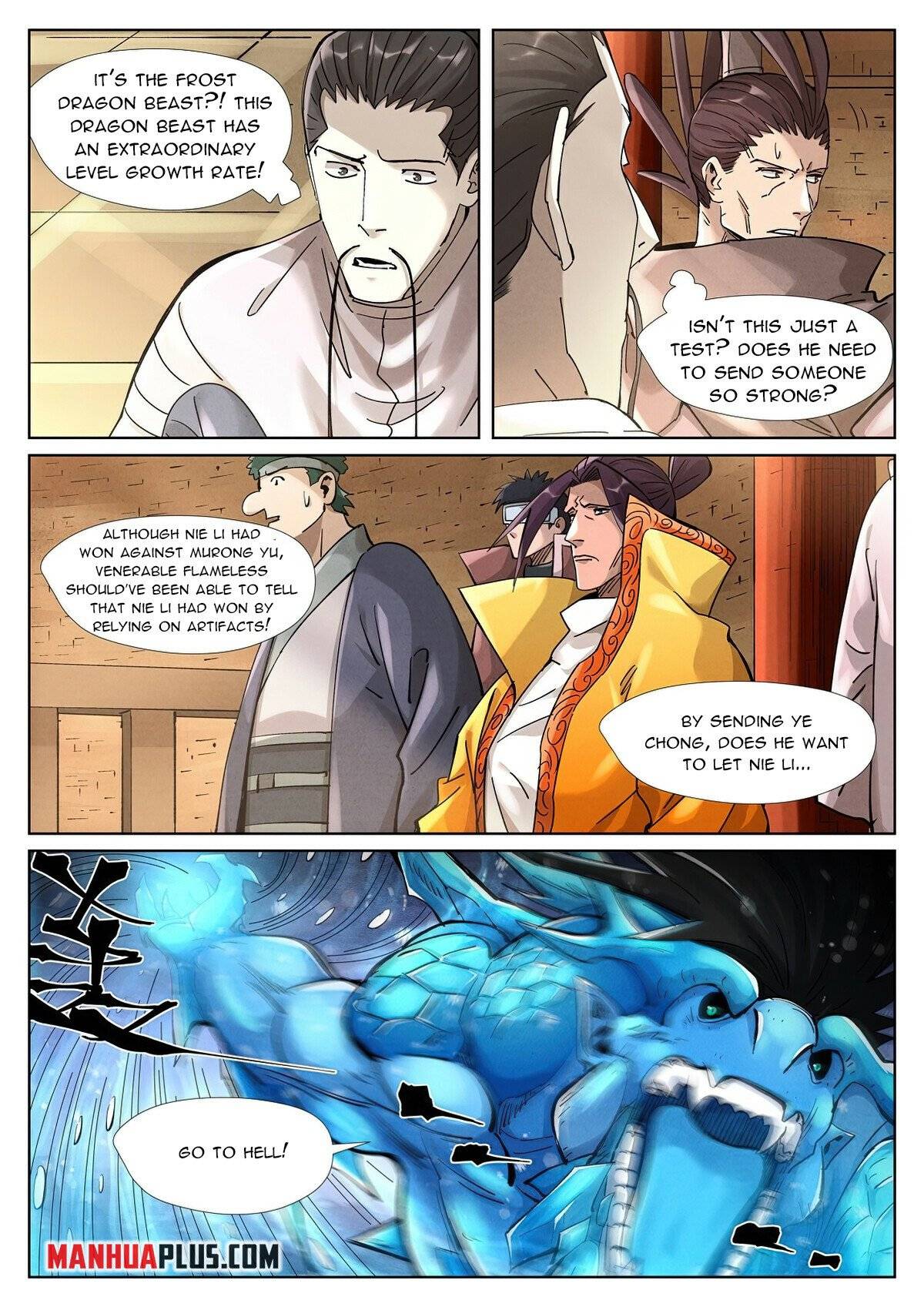 Tales of Demons and Gods Manhua - chapter 371.6 - #4
