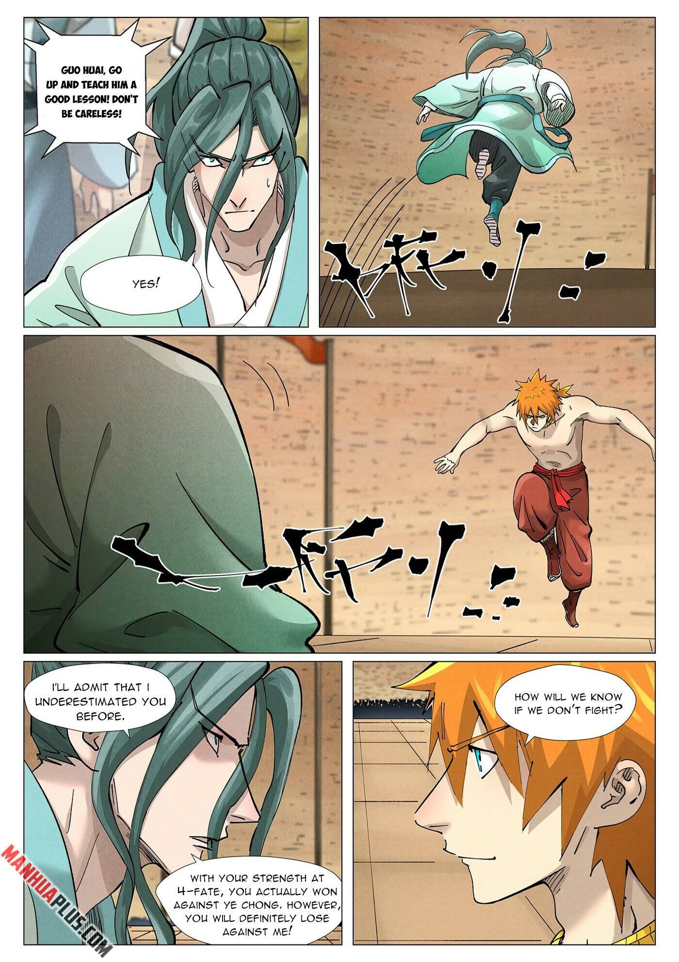 Tales of Demons and Gods Manhua - chapter 374.1 - #3