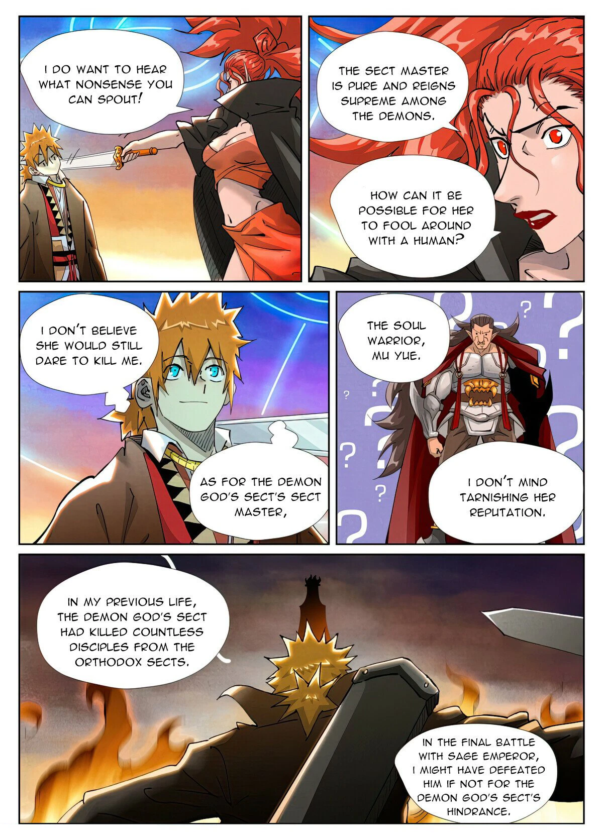 Tales of Demons and Gods Manhua - chapter 440.6 - #4