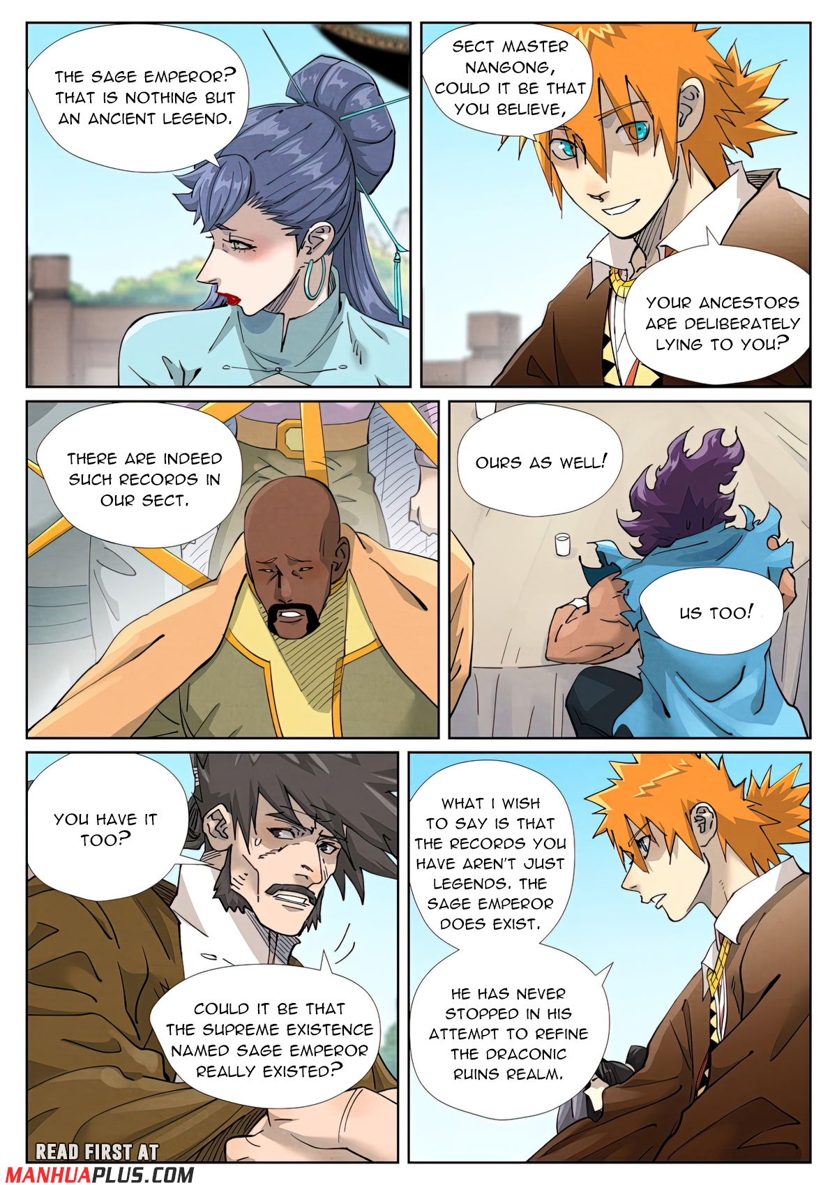 Tales of Demons and Gods Manhua - chapter 449.1 - #3