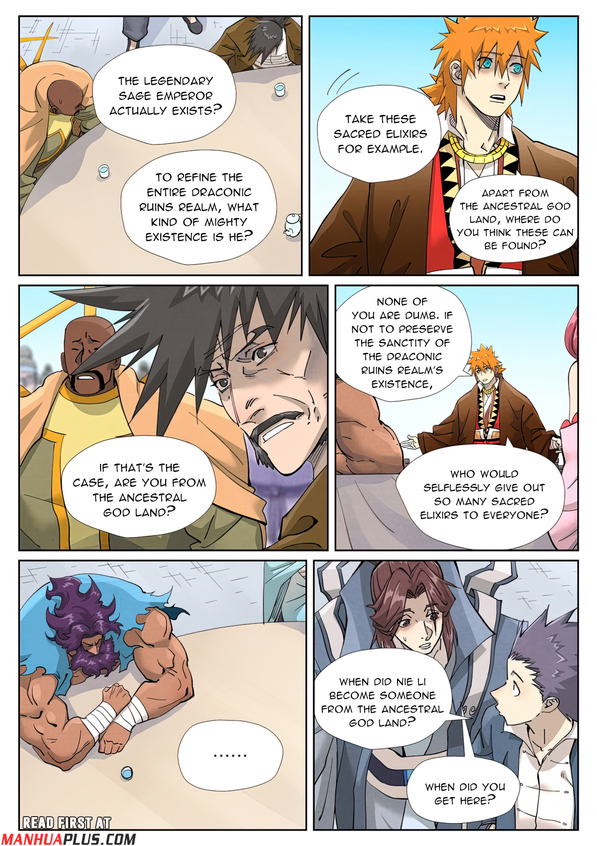 Tales of Demons and Gods Manhua - chapter 449.1 - #5