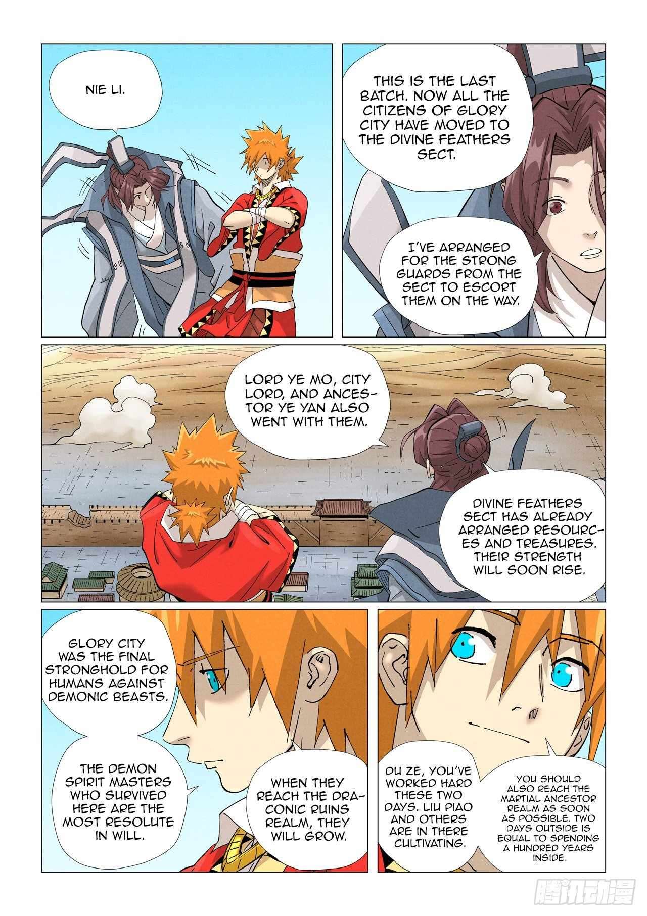 Tales of Demons and Gods Manhua - chapter 462.1 - #3