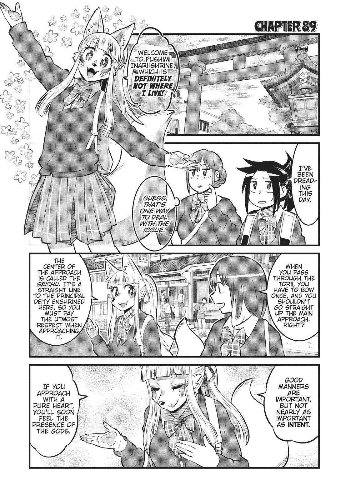 Tamamo-chan's a Fox! - chapter 89 - #1