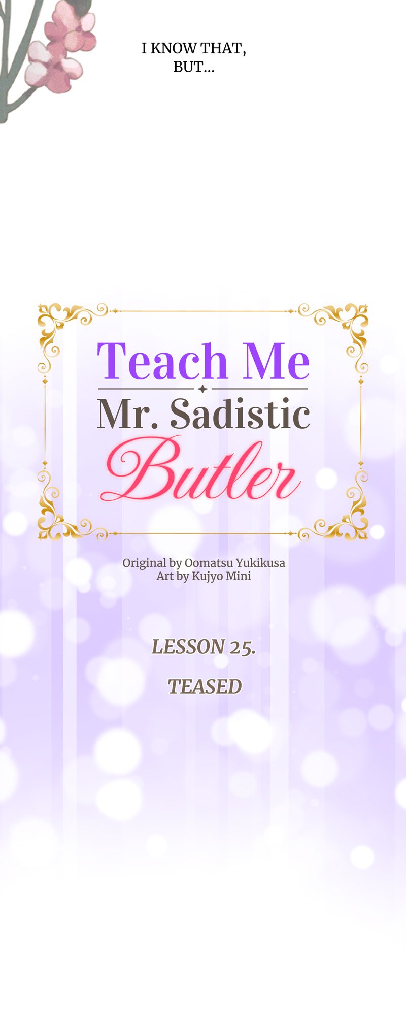 Teach Me, Mr. Sadistic Butler - chapter 25 - #3