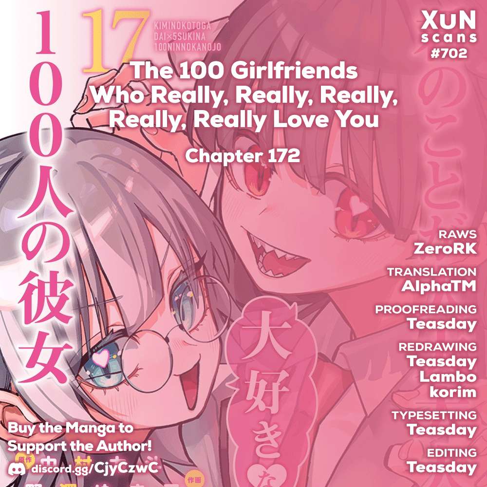 Kimi no koto ga daidaidaidaidai suki na 100-nin no Kanojo - chapter 172 - #1