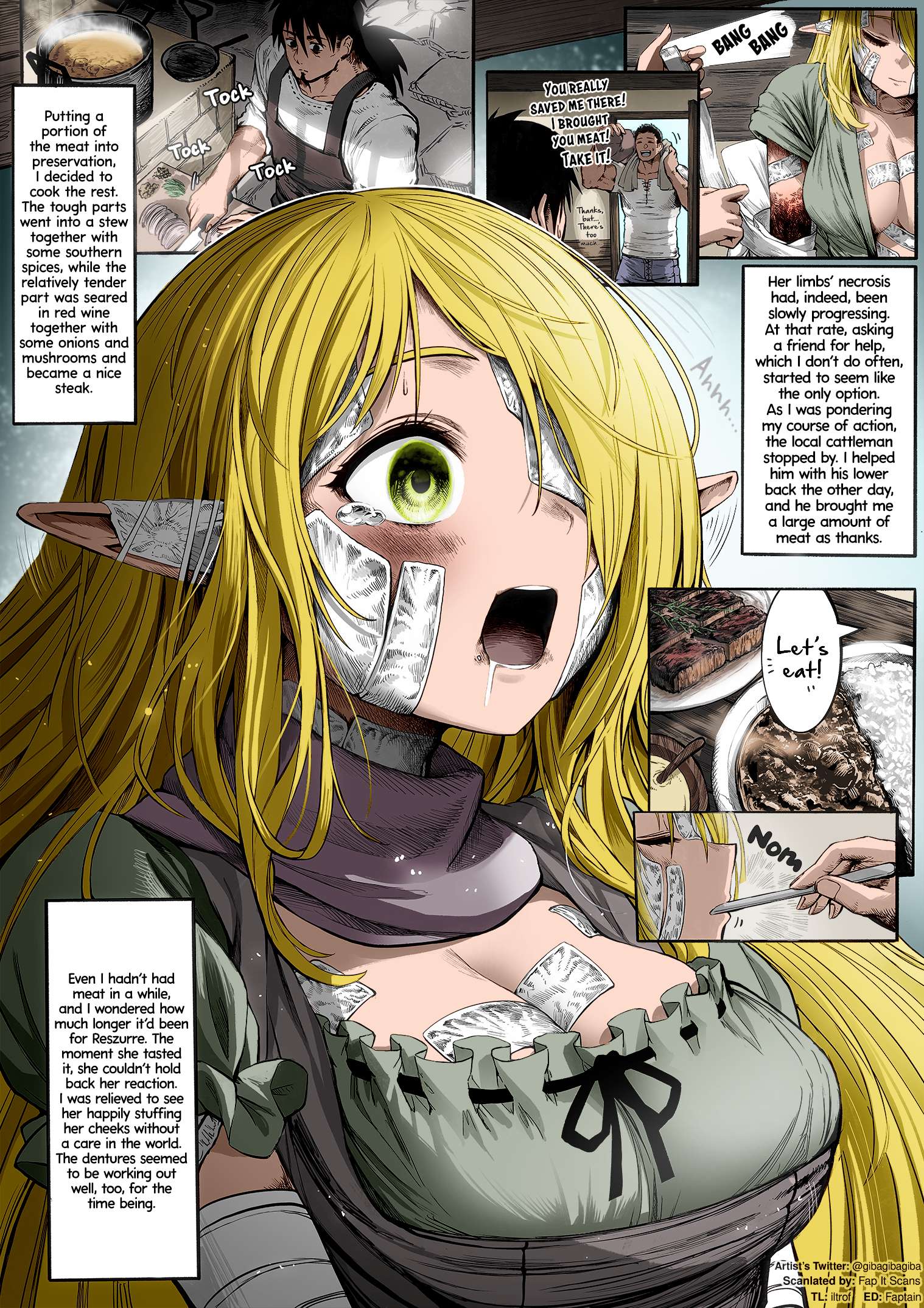 The Apothecary Is Gonna Make This Ragged Elf Happy (Fan Colored) - chapter 15 - #1
