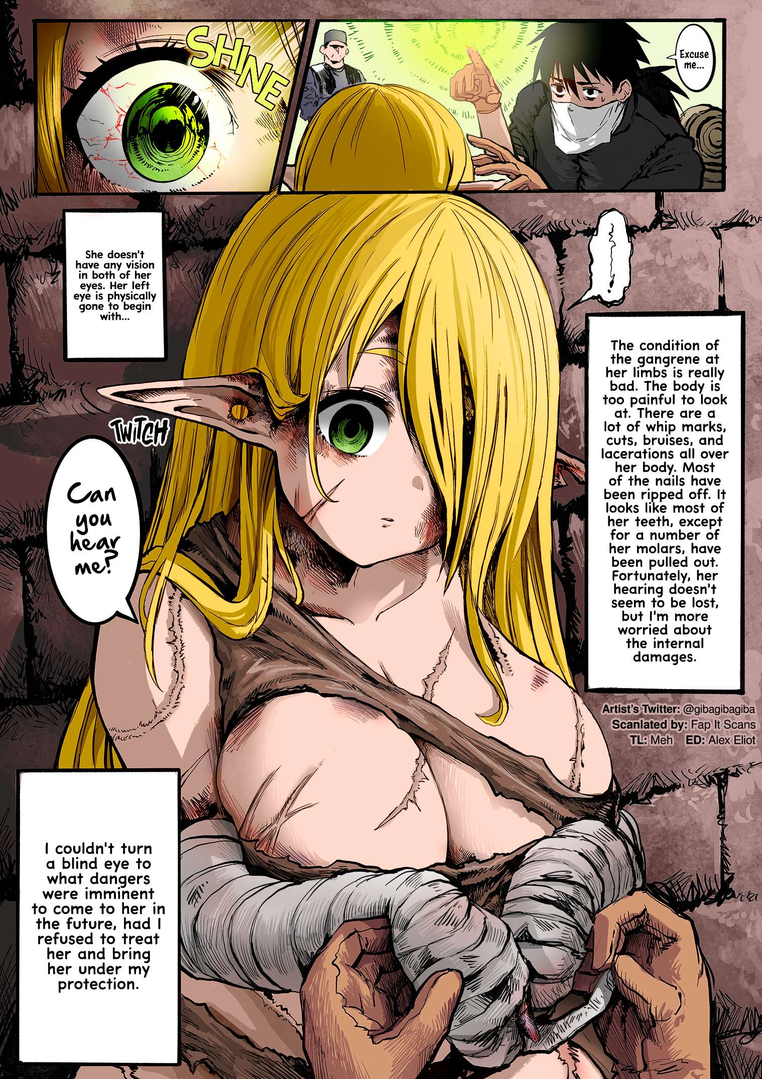 The Apothecary Is Gonna Make This Ragged Elf Happy (Fan Colored) - chapter 2 - #1