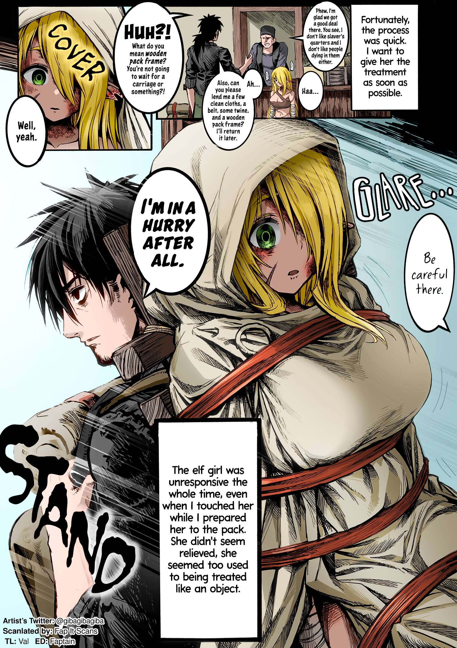 The Apothecary Is Gonna Make This Ragged Elf Happy (Fan Colored) - chapter 4 - #1
