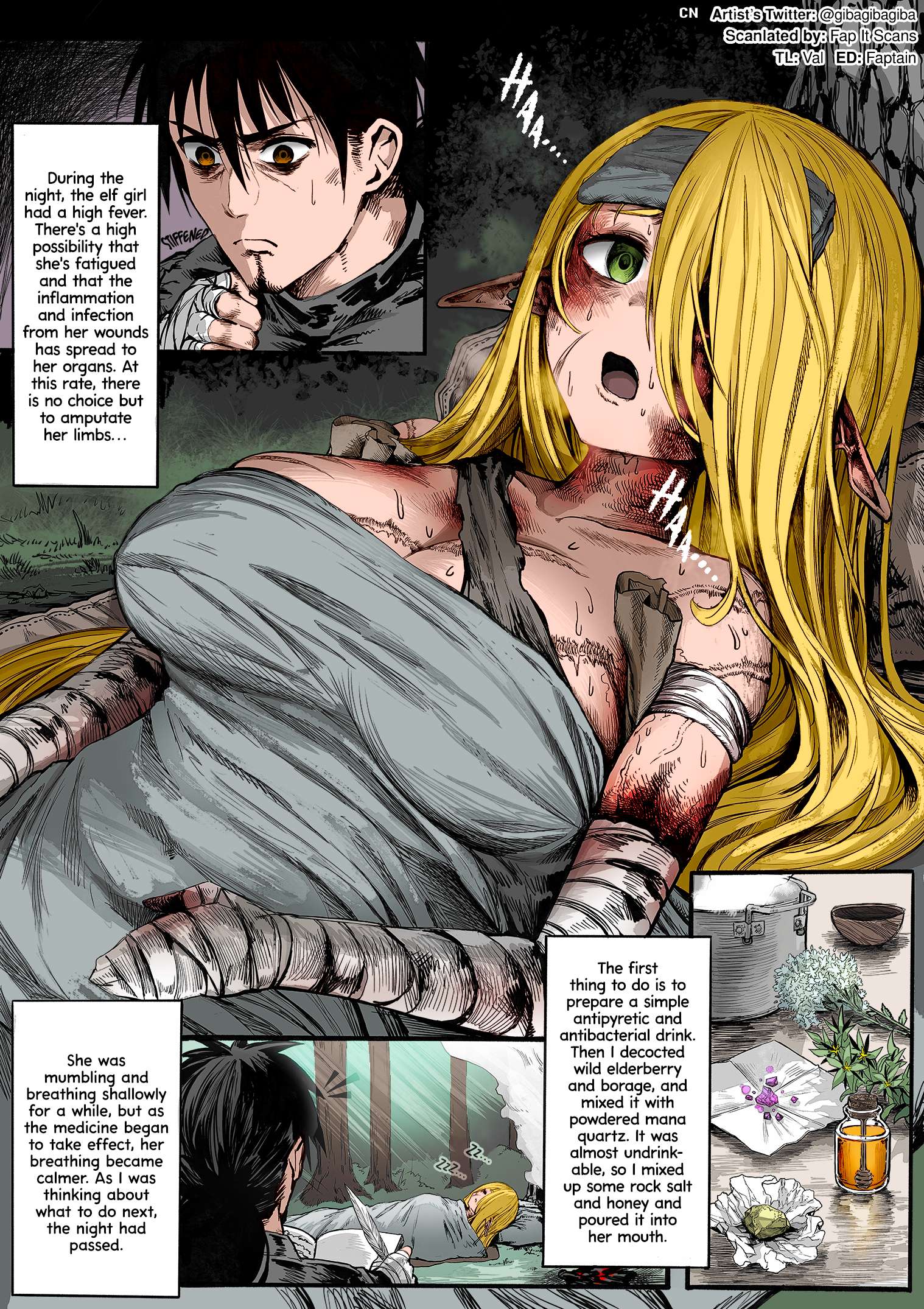 The Apothecary Is Gonna Make This Ragged Elf Happy (Fan Colored) - chapter 7 - #1