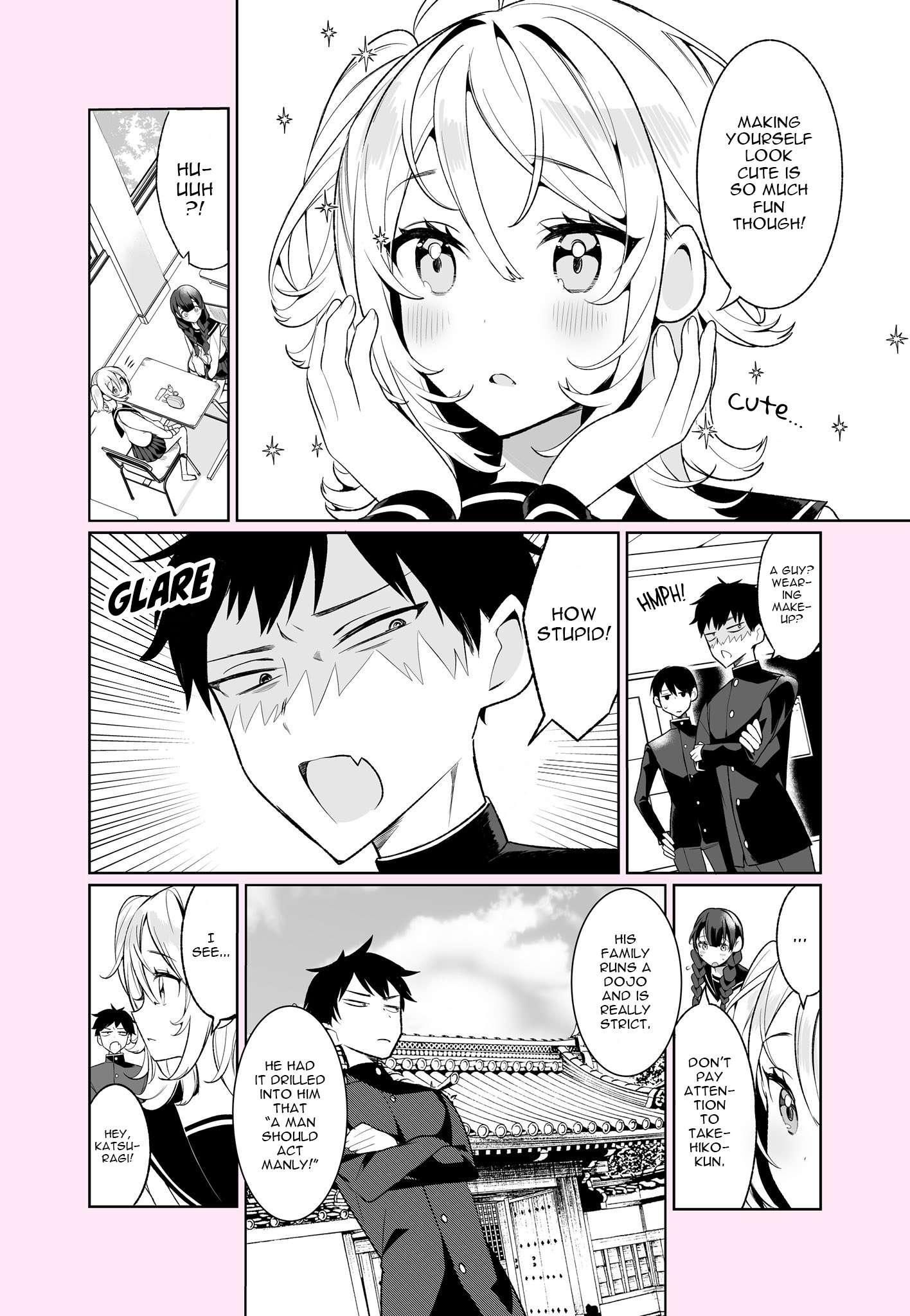 The Beginning of a Battle With a Cross-Dressing Transfer Student! - chapter 3 - #2