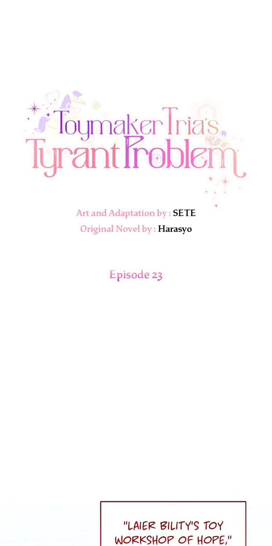 The Business Is Closed Due To The Tyrant Parents - chapter 23 - #1