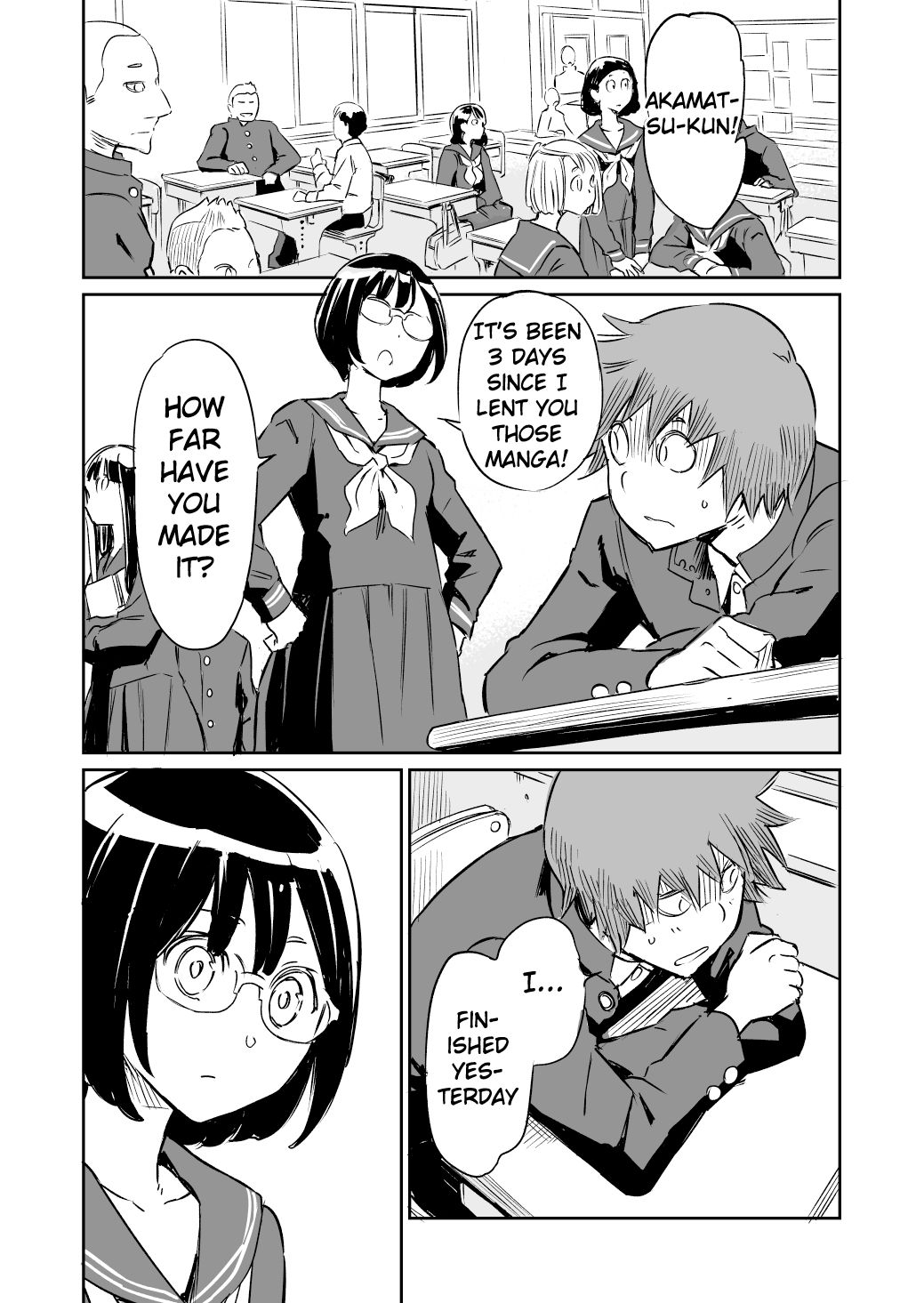 The Class President is Pushy - chapter 2 - #1