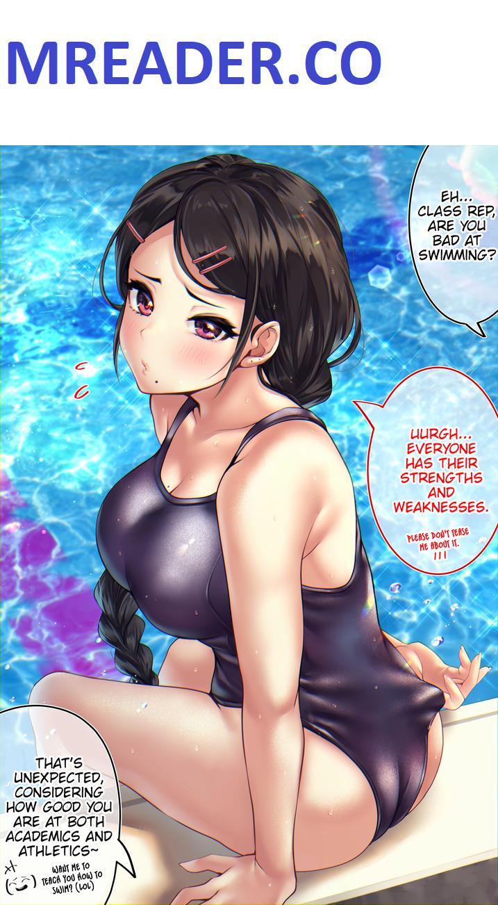 The class rep who becomes a gyaru only during summer vacation - chapter 4 - #1