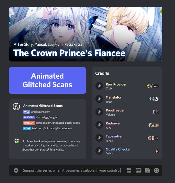 The Crown Prince’S Fiancee - chapter 14 - #1