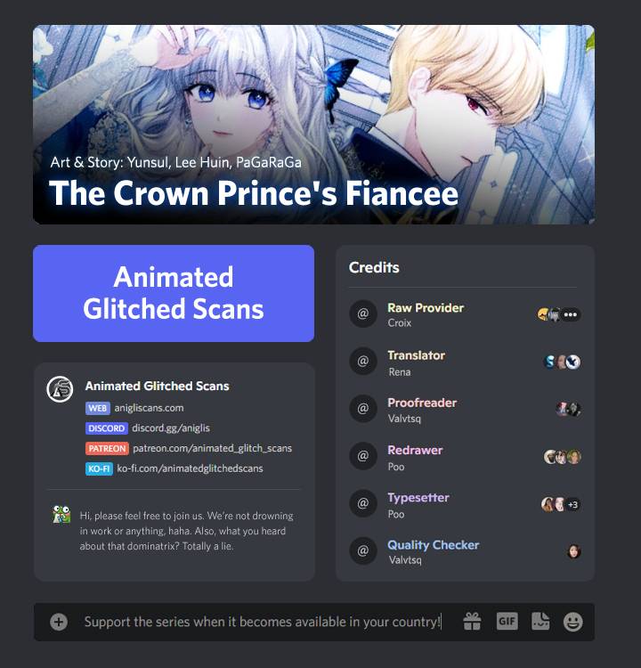 The Crown Prince’S Fiancee - chapter 22 - #1