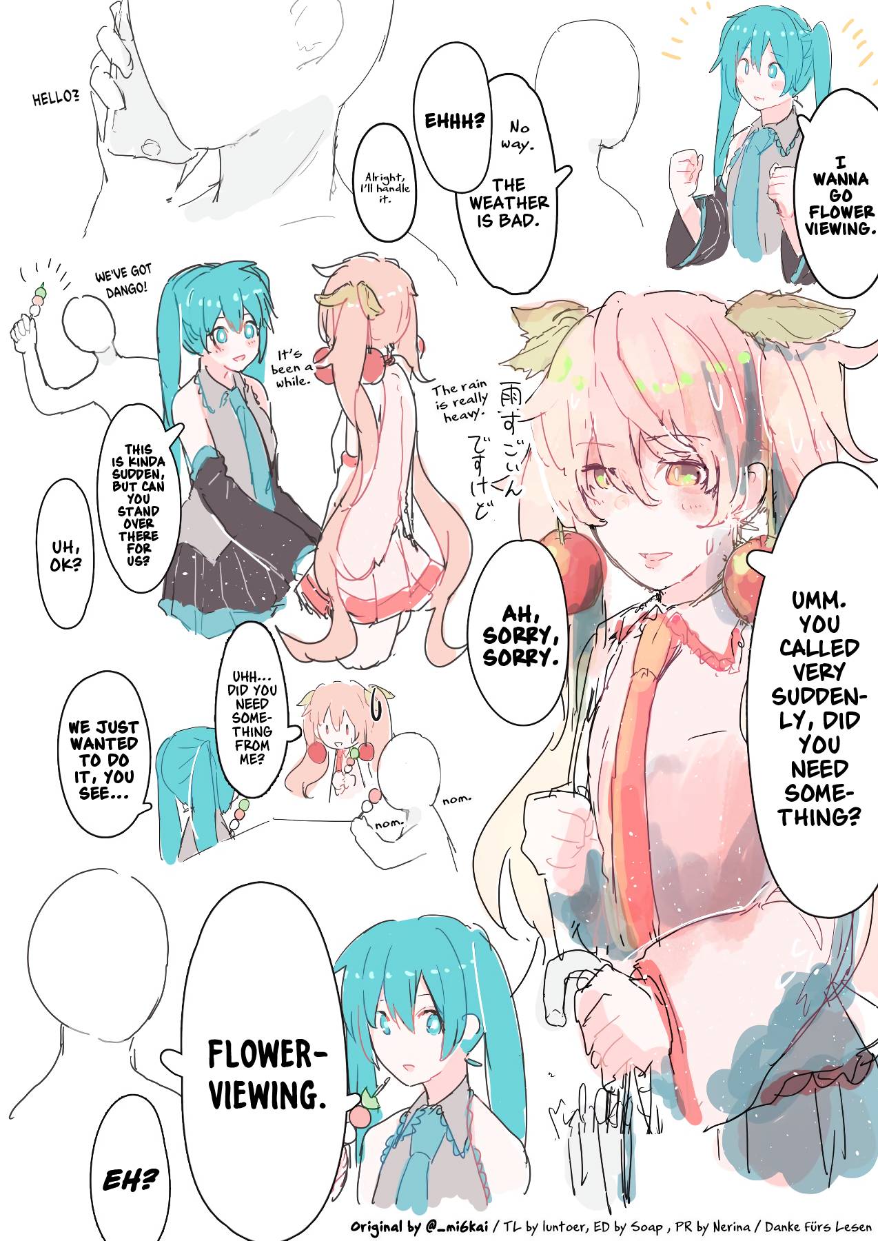 The Daily Life Of Master & Hatsune Miku - chapter 10 - #1