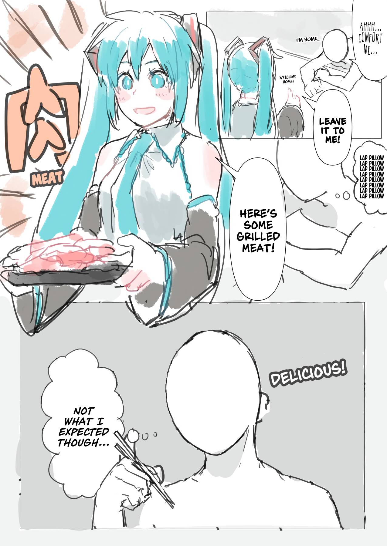 The Daily Life Of Master & Hatsune Miku - chapter 12 - #1