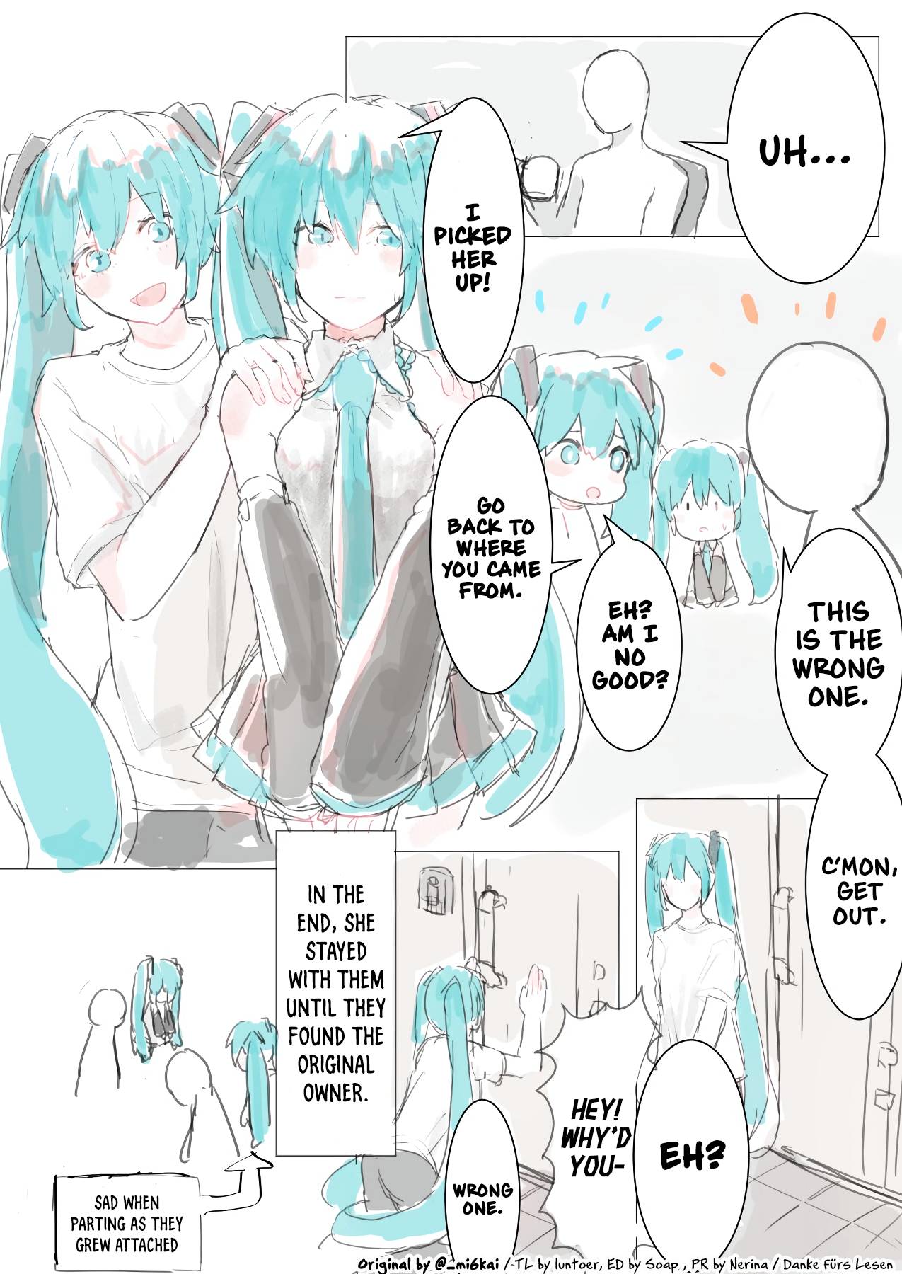 The Daily Life Of Master & Hatsune Miku - chapter 13 - #1