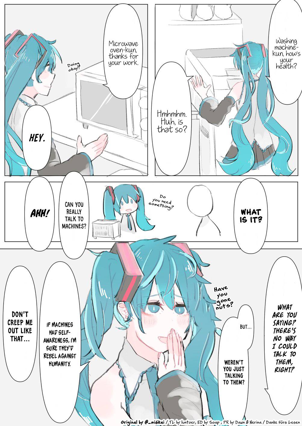 The Daily Life Of Master & Hatsune Miku - chapter 18 - #1