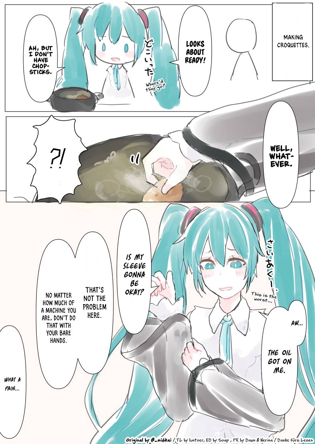The Daily Life Of Master & Hatsune Miku - chapter 20 - #1