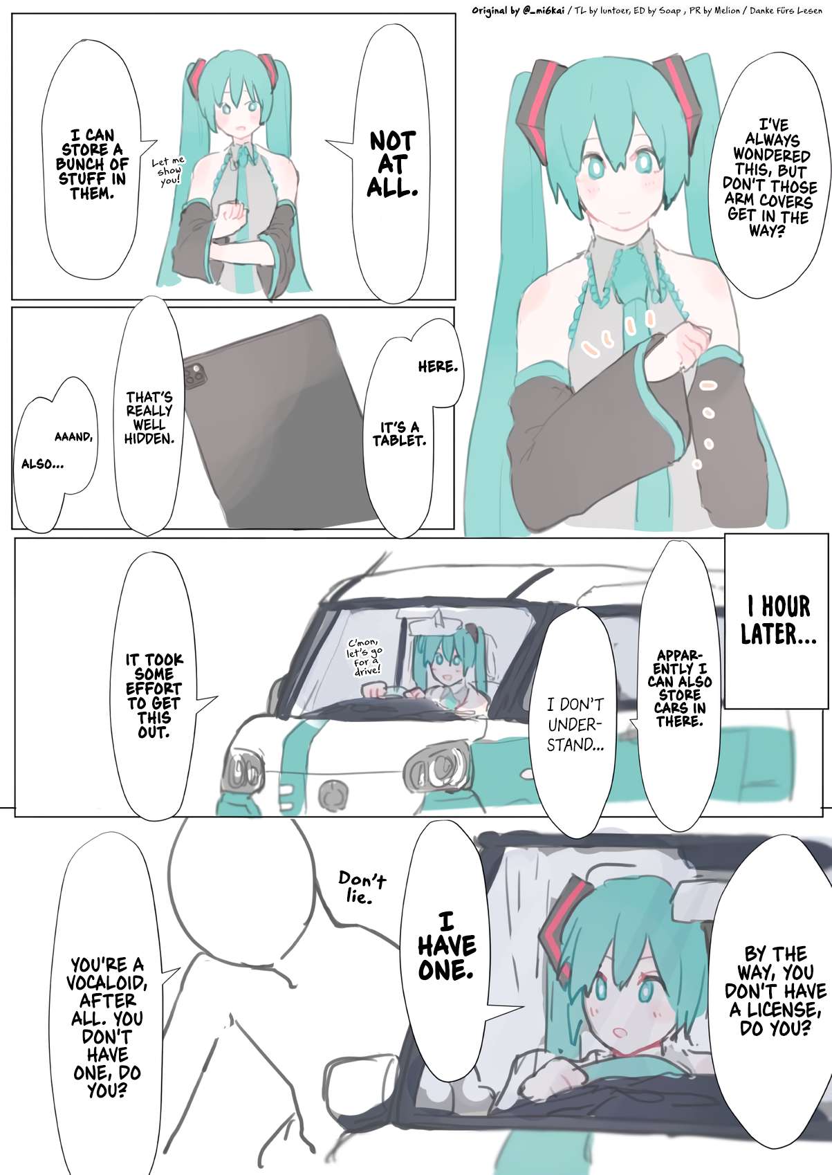 The Daily Life Of Master & Hatsune Miku - chapter 21 - #1