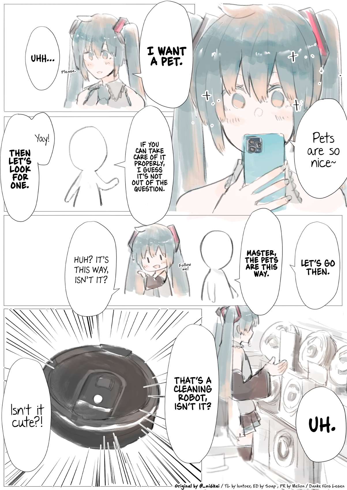 The Daily Life Of Master & Hatsune Miku - chapter 22 - #1