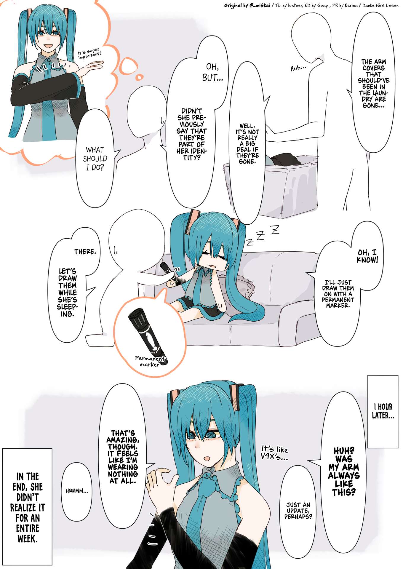 The Daily Life Of Master & Hatsune Miku - chapter 27 - #1