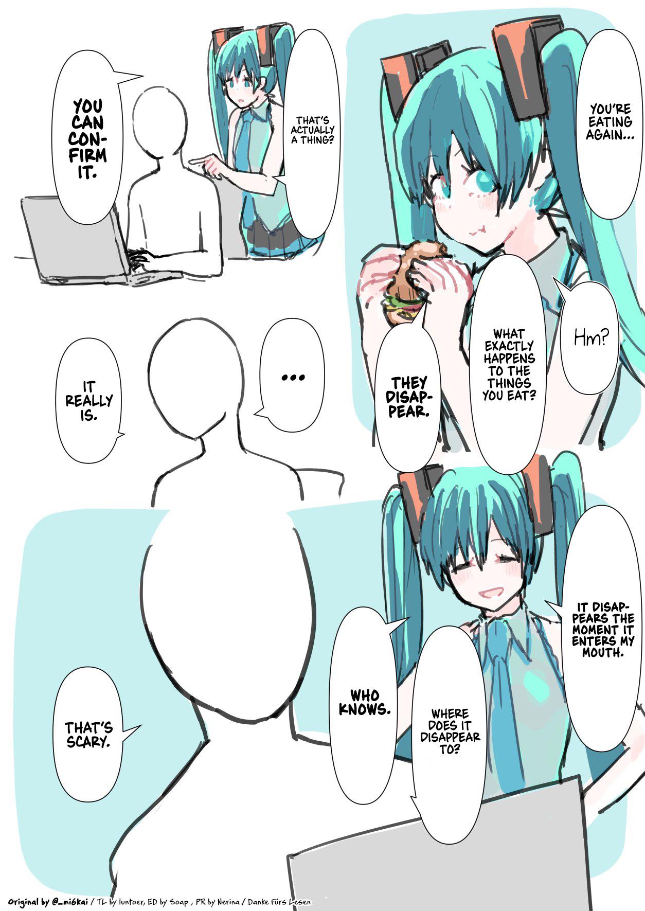 The Daily Life Of Master & Hatsune Miku - chapter 32 - #1