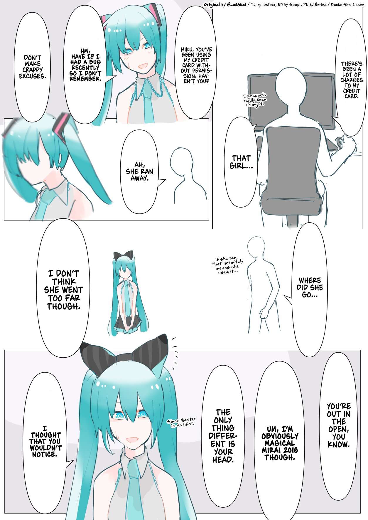 The Daily Life Of Master & Hatsune Miku - chapter 34 - #1
