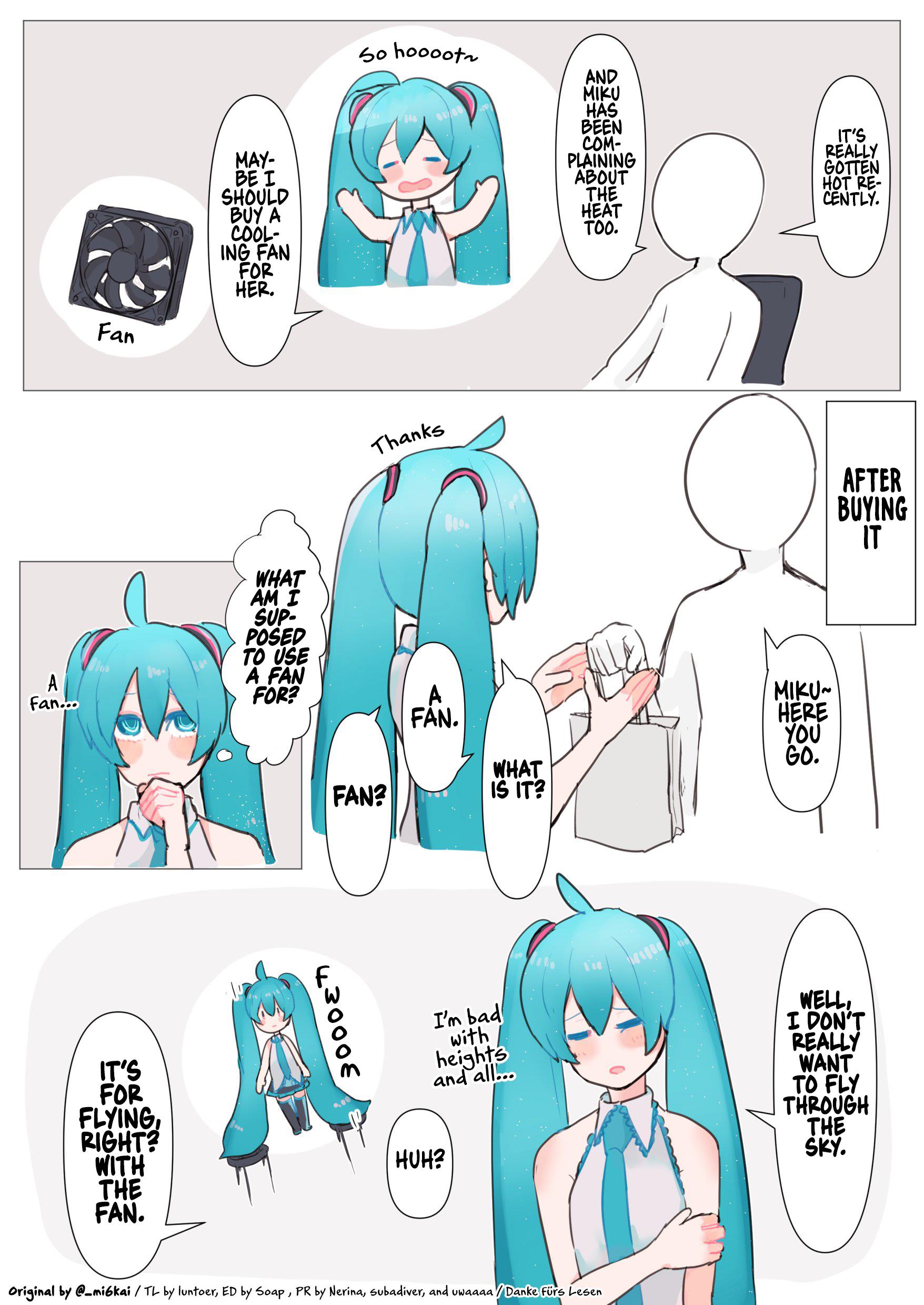 The Daily Life Of Master & Hatsune Miku - chapter 36 - #1