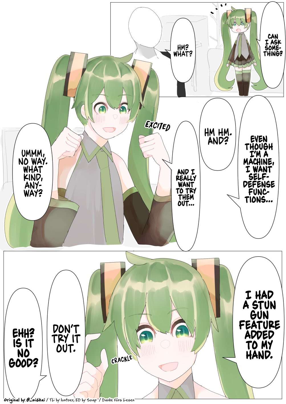 The Daily Life Of Master & Hatsune Miku - chapter 39 - #1