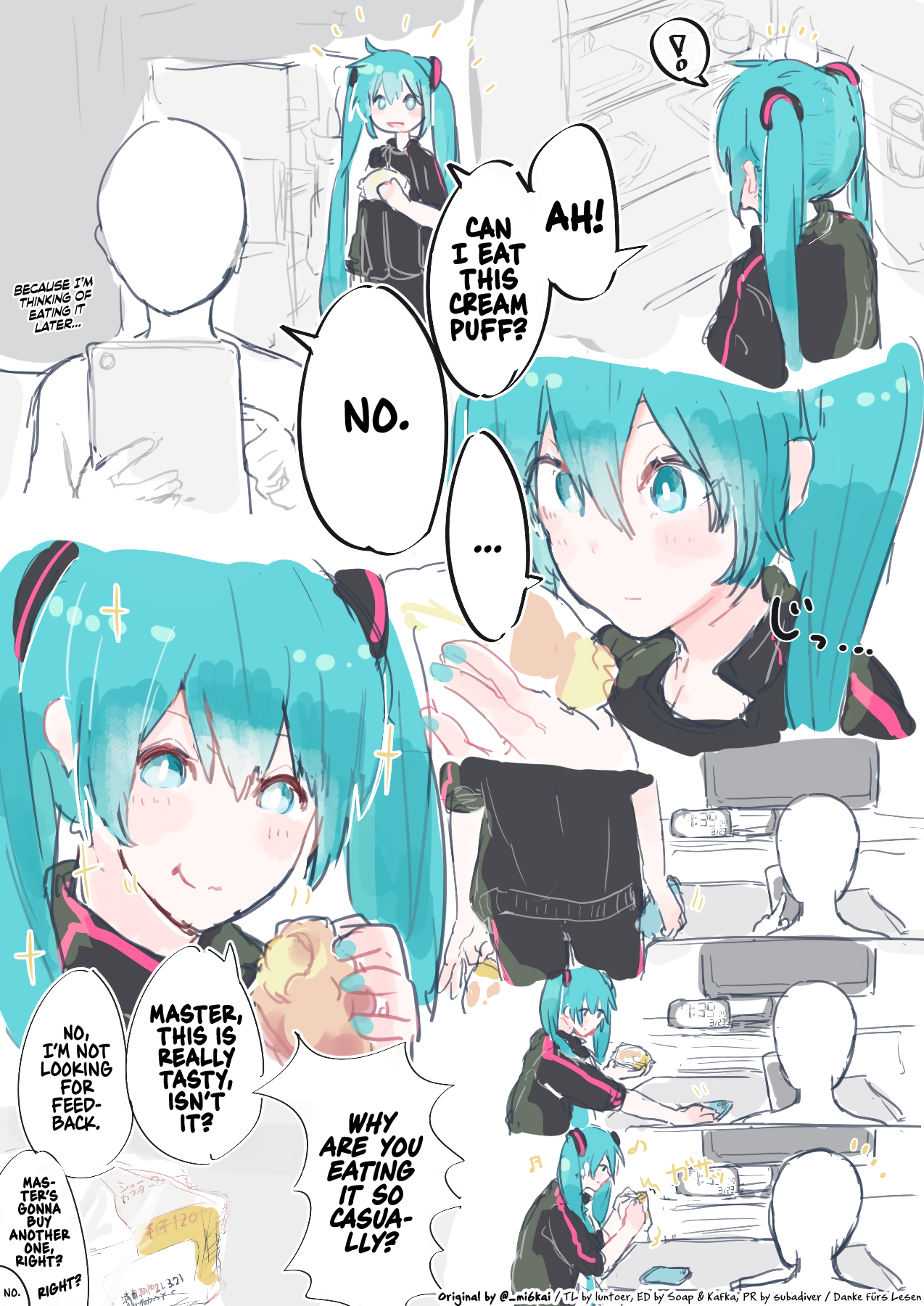 The Daily Life Of Master & Hatsune Miku - chapter 4 - #1