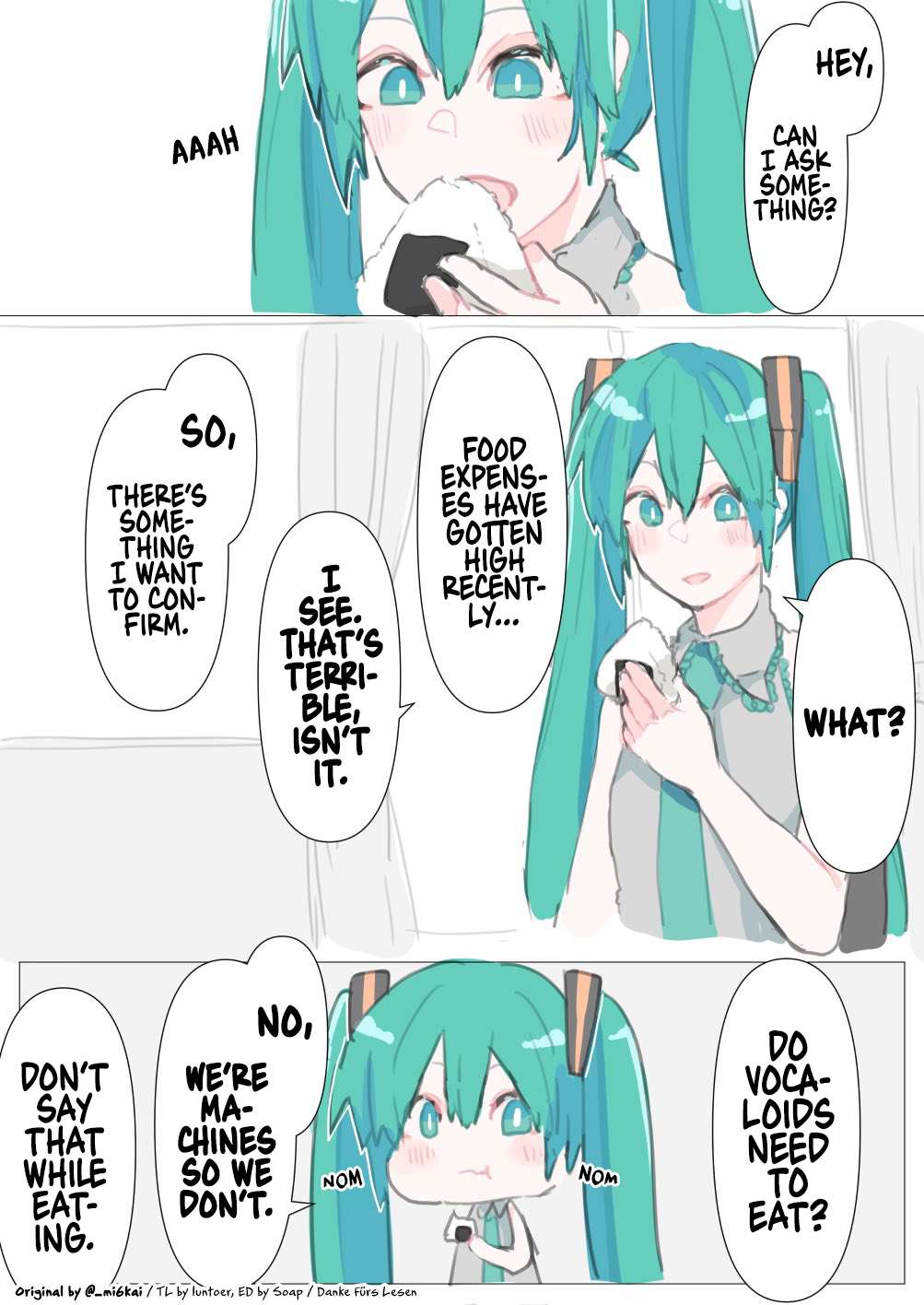 The Daily Life Of Master & Hatsune Miku - chapter 40 - #1