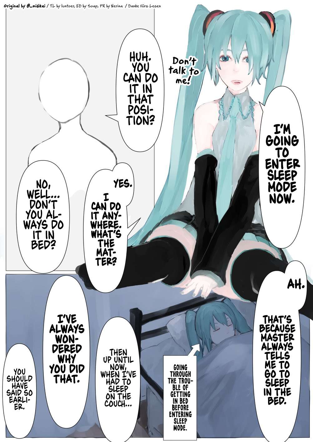 The Daily Life Of Master & Hatsune Miku - chapter 41 - #1