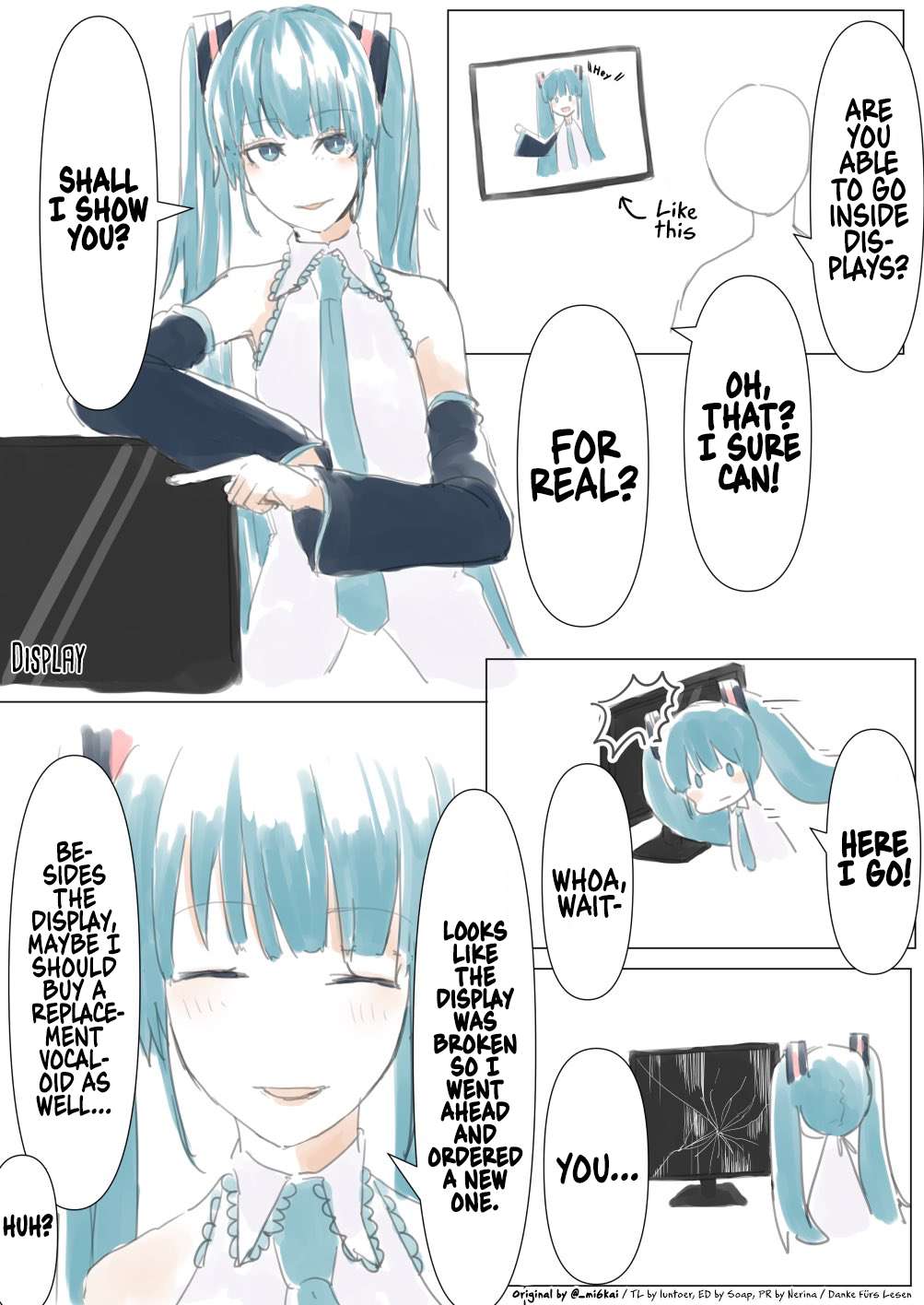 The Daily Life Of Master & Hatsune Miku - chapter 42 - #1