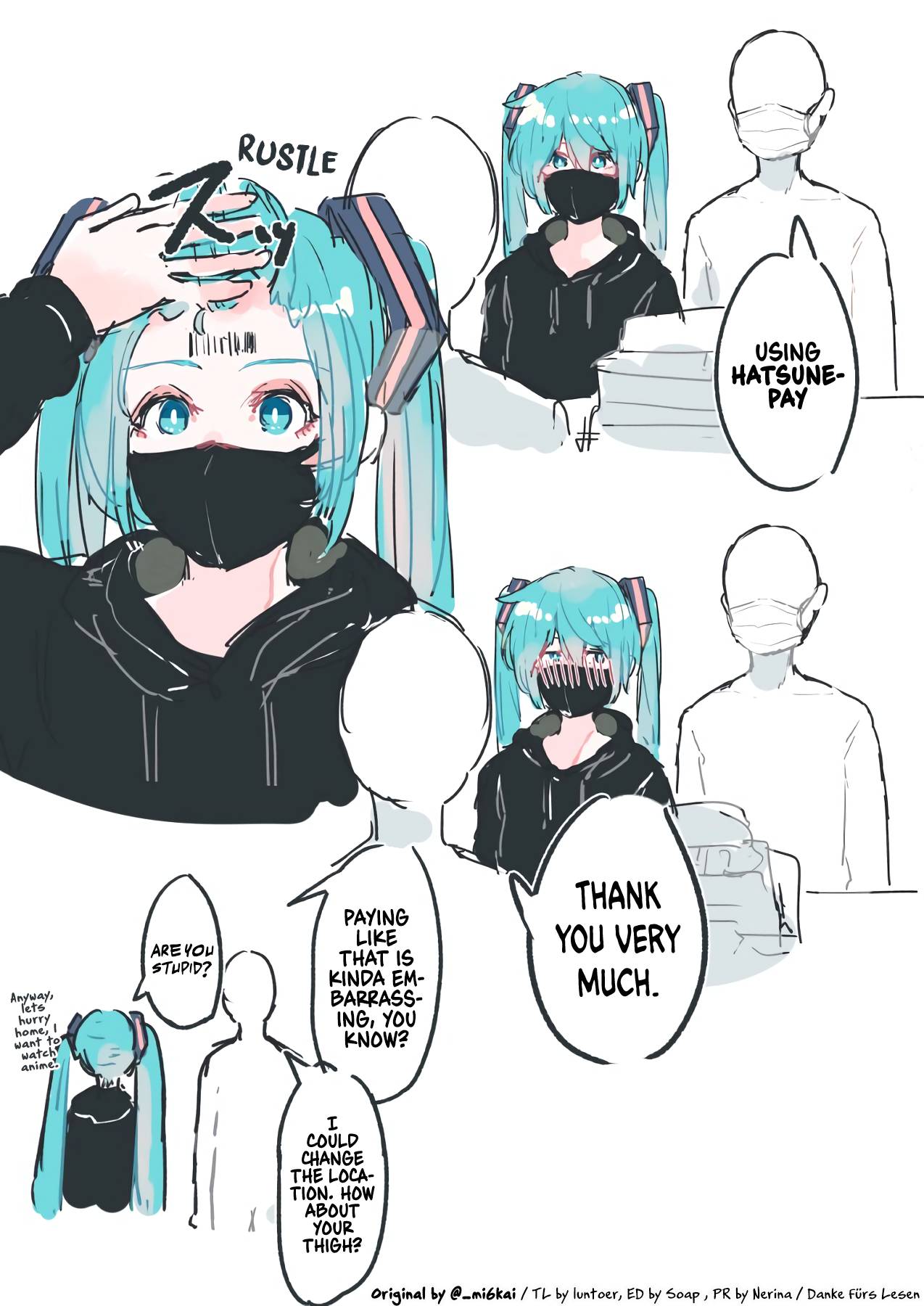 The Daily Life Of Master & Hatsune Miku - chapter 8 - #1