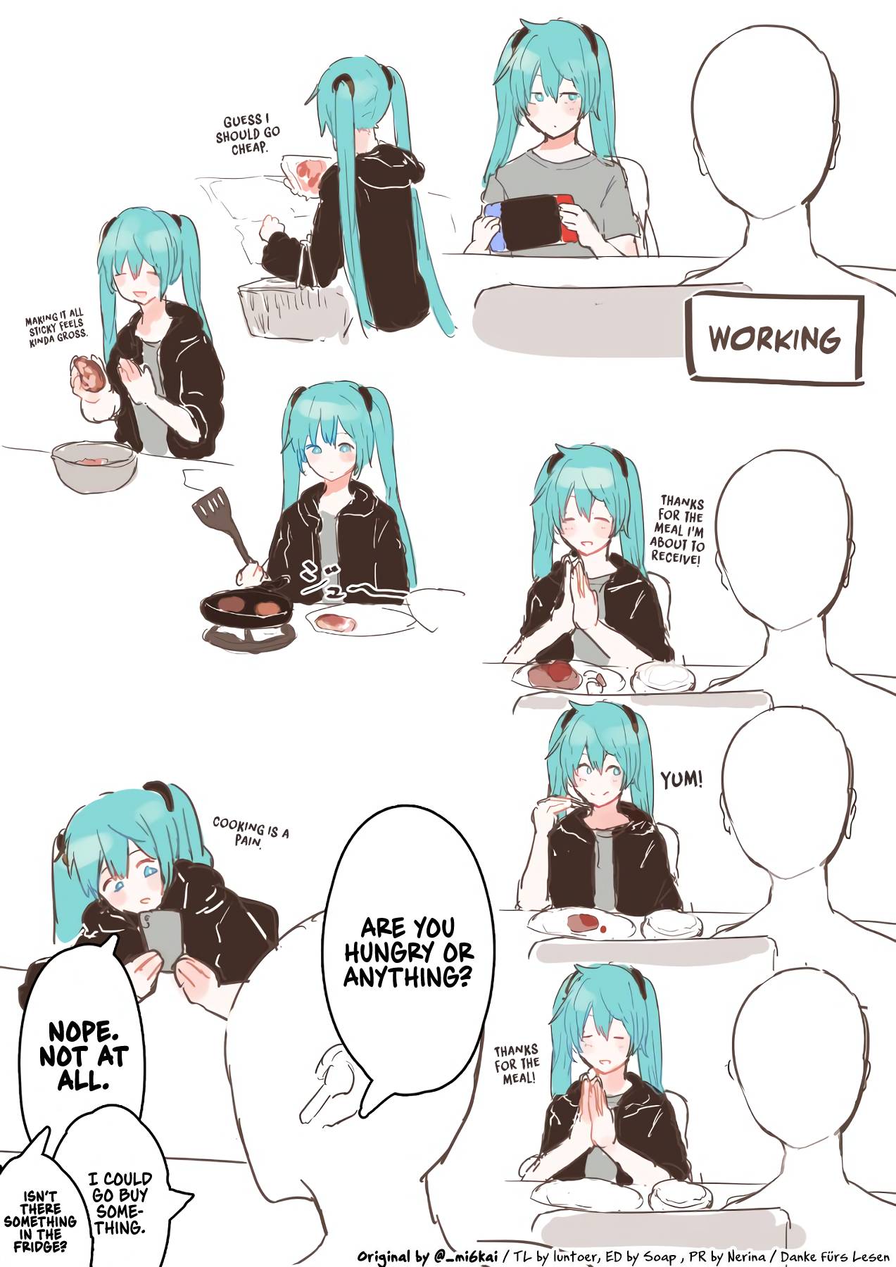 The Daily Life Of Master & Hatsune Miku - chapter 9 - #1