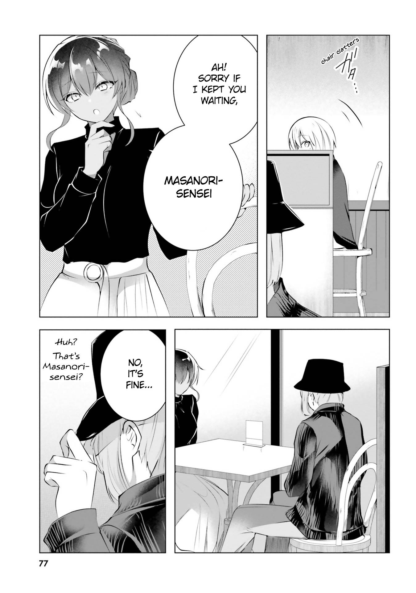 The Dark Brown Editor and the  Mangaka - chapter 18 - #6