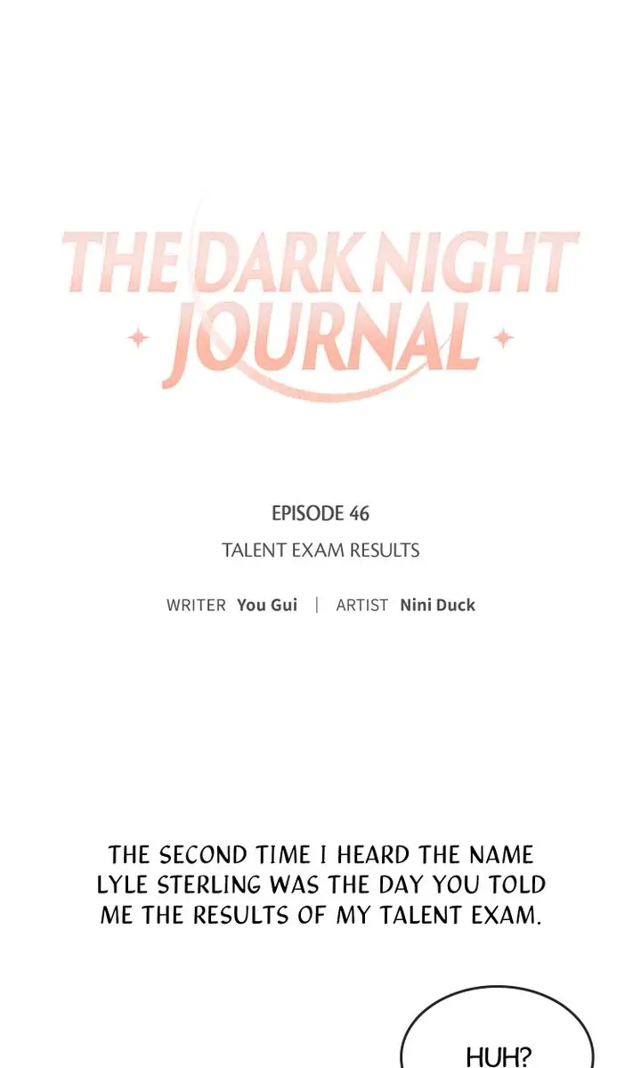 The Dark Night Journal - chapter 46 - #1