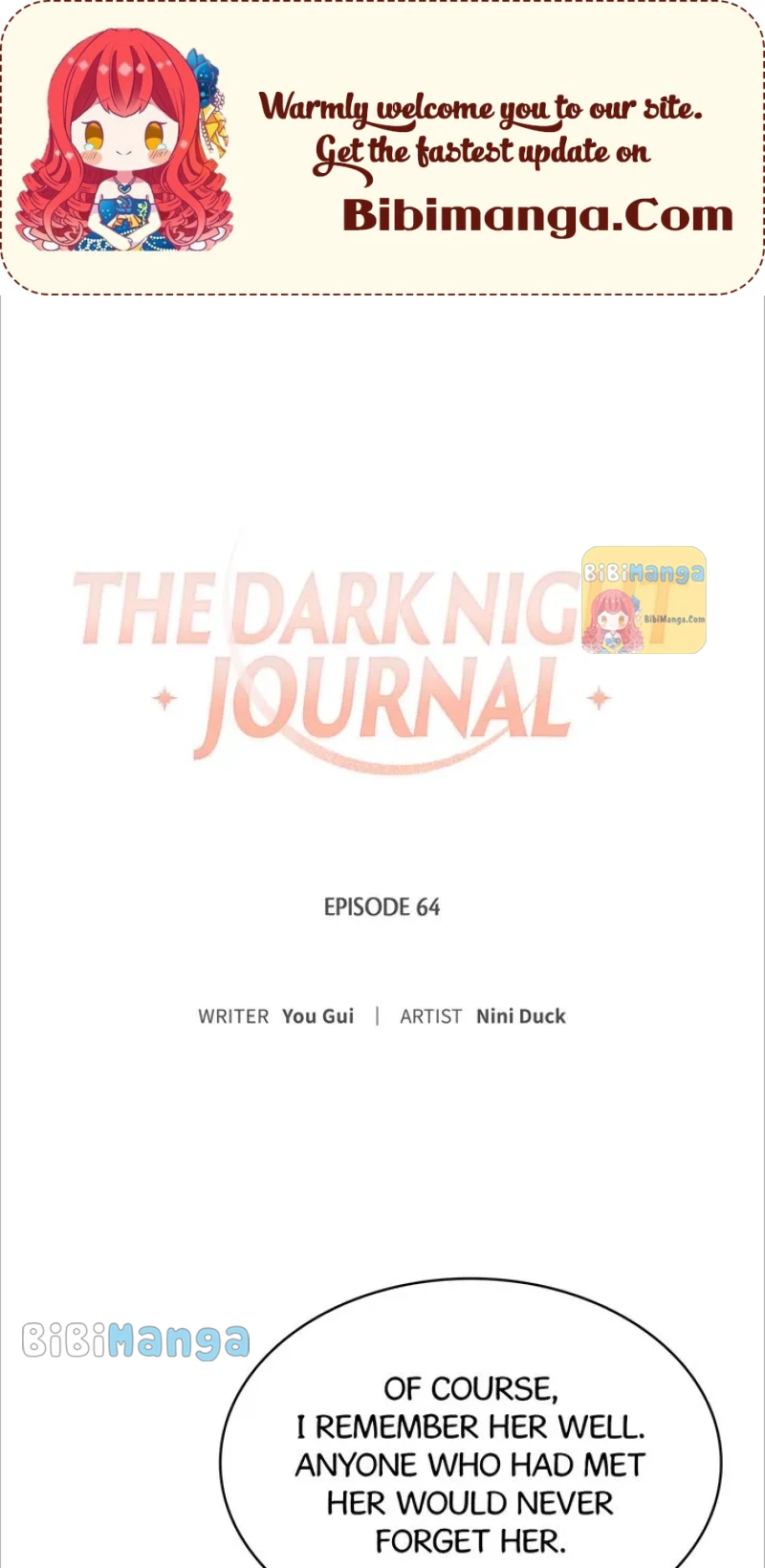 The Dark Night Journal - chapter 64 - #1