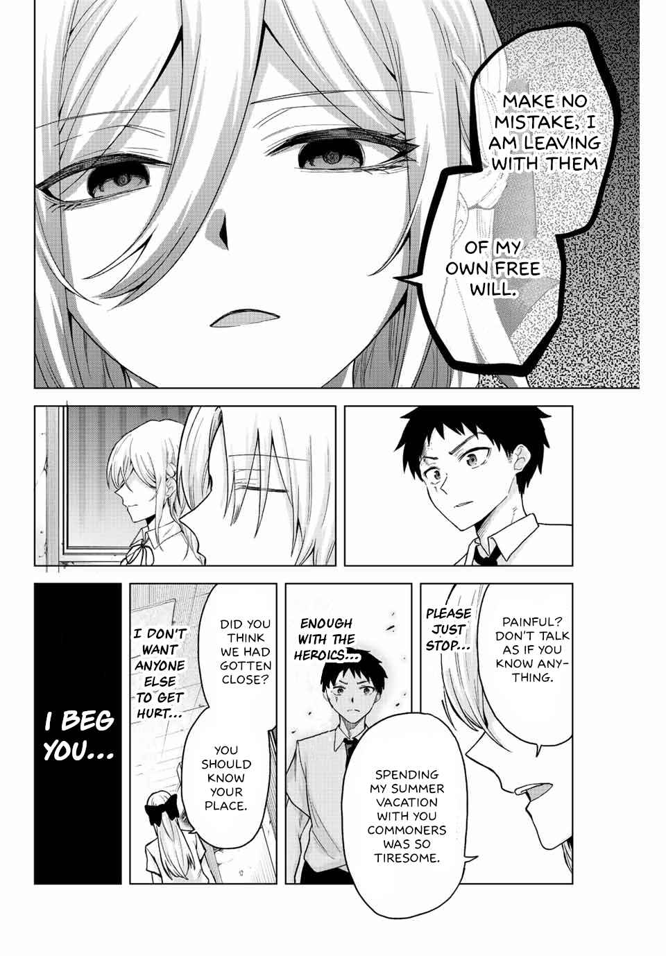 The death game is all that Saotome-san has left - chapter 33 - #2